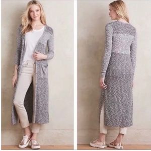 Anthropologie duster in gray size xs